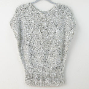 80s Vintage Woven Leather Chain Mail Shirt